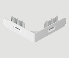 Комплектующие к фасадным панелям Döcke Стартовый угол, Белый